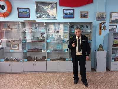 В Музее речного флота