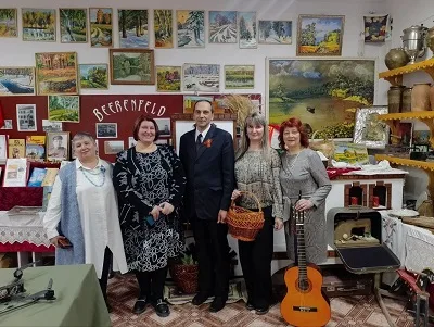 Творческая встреча в средней школе села Ягодная Поляна — фото 3