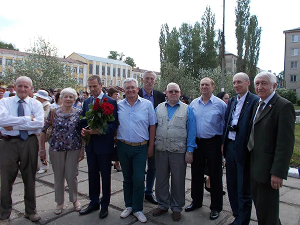 Празднование юбилея писателя-земляка Михаила Алексеева в Калининске — фото 11