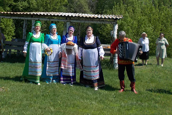 Празднование юбилея писателя-земляка Михаила Алексеева в Калининске — фото 3