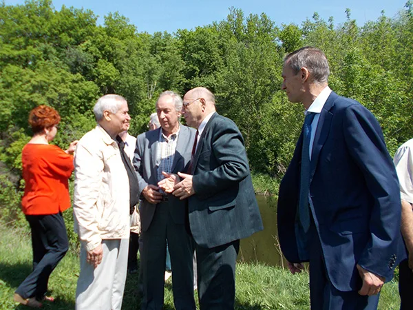 Празднование юбилея писателя-земляка Михаила Алексеева в Калининске — фото 7
