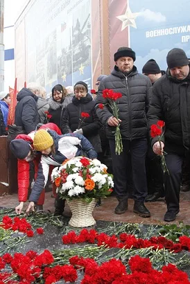 Траурный митинг — фото 1