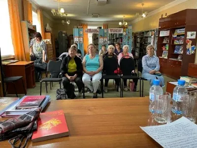 Саратовские писатели в Новых Бурасах